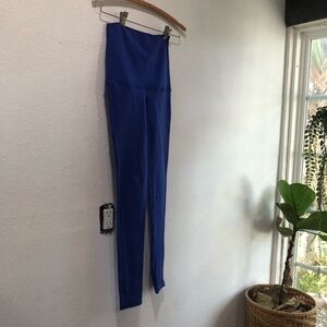 pure barre by splits 59 legging blue size: S